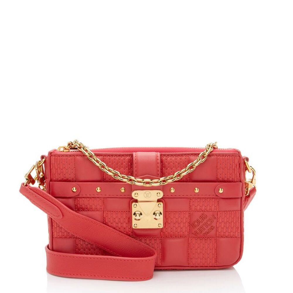 Louis Vuitton Damier Quilt Lambskin Troca Pochette